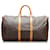 Louis Vuitton Brown Monogram Keepall Bandouliere 50 Marrone Tela  ref.790697