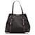 Céline Celine Borsa nera in macadam Nero Tela Panno  ref.790703