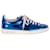 Louis Vuitton Metallic Blue Sneakers Leather Patent leather  ref.790736