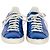 Sneakers Louis Vuitton blu metallizzato - vista 2