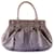 Zagliani Flieder Python Puffy Hobo Bag Lila