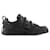 Dolce & Gabbana Baskets Portofino en cuir noir  ref.790958
