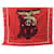 Burberry 100% Seta - Perfettamente miscelati Rosso  - vista 4