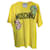 T-shirt Moschino couture Yellow Cotton  ref.791204