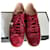 Gucci Sneakers Red Leather  ref.791320