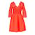 Claudie Pierlot Robe Polyester Rouge  ref.791371