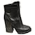 Ash p ankle boots 37 Black Leather  ref.791410