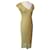 VANESSA BRUNO ROBE  DRESS COCKTAIL SOIE POMME SOIREE  T 36/40 Vert clair  ref.791413