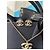 Chanel CC A19S logo perla classica GHW set collana orecchini smaltati rosa D'oro - vista 11