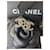 Chanel CC F18V GHW Logo classico orecchini scatola di cristallo D'oro Metallo  ref.791431