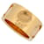 LOUIS VUITTON HOLLOW CLOU GM Q RING9108k t49 yellow gold 18K 12.9GR GOLD RING Golden  ref.791524