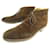 Autre Marque CROCKETT UND JONES CHUKKA TETBURY SCHUHE 9.5E 43.5 Braune Wildlederschuhe Kamel Schweden  ref.791565