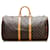 Louis Vuitton Monograma Keepall 55 M41424 Marrom Lona  ref.791773