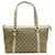 Gucci GG Canvas Tote Bag 141470 Beige Cloth  ref.791825