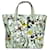 Gucci Canvas Botanical Floral Tote 282439 White Cloth  ref.791834