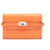 Hermès Klassische Geldbörse von Kelly Orange Kalbähnliches Kalb  ref.791844