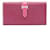 Hermès Bearn H Bifold Geldbörse Pink Leder  ref.791846