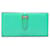 Hermès Bearn H Bifold Wallet Green Leather  ref.791852