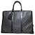 Louis Vuitton Checkerboard Graphite Aktentasche Voyage N41125 Schwarz Leinwand  ref.791907