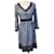 CALVIN KLEIN DRESS DRESS SILK LARGE DECOLLETE BACK SIGNED TS OR 36/38 Multiple colors  ref.792530