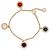 Bulgari Bvlgari 18K Bracciale in oro rosa e multi-pietra preziosa Gold hardware