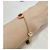 Bulgari Bvlgari 18K Bracciale in oro rosa e multi-pietra preziosa Gold hardware - vista 8