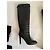 Botas Chanel de piel negra 36.5 Negro - vista 19