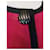 YVES SAINT LAURENT RIVE GAUCHE SAMT-COUTURE-JACKE MIT RELIEF-KNÖPFEN T 44 Rot  - Ansicht 12