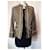 MARC JACOBS TRENDIGE JACKE 3 FLEICHEN MEDAILLONS TL ODER 40/42 Kastanie - Ansicht 3