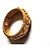 Bracciale Lanvin in acciaio dorato D'oro - vista 4
