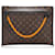 Monograma marrón de Louis Vuitton Rayo solar A4 Pochette Castaño Lienzo  ref.793642