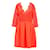 Claudie Pierlot robe Red Polyester  ref.793700
