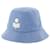 Haley-Gb Hat - Isabel Marant -  Light Blue - Cotton Cloth  ref.794298