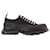 Tread Slick Sneakers - Alexander Mcqueen - Black/Silver - Canva Multiple colors Cloth  ref.794526