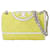 Small Fleming Bag - Tory Burch - Yellow/White - Leather  ref.794558