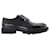 Oversize Flat Shoes - Alexander Mcqueen -  Black - Leather  ref.794638