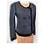 CHAQUETA DE MODA SONIA RYKIEL 4 TEXTURAS T 42 Gris antracita - vista 2