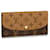 Louis Vuitton LV Emilie wallet mono reverse Brown  ref.795489