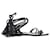 Isabel Marant Wrap Flat Sandals in Black Suede  ref.795745