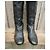 Botas Gucci de piel negra 38,5 FR 37,5 IT Negro - vista 3