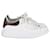 Autre Marque Alexander McQueen Oversized Sneakers in White Leather   ref.795864