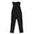 Theory Bustier-Jumpsuit aus schwarzer Wolle  ref.795953