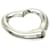 Tiffany & Co Open Heart Silvery Silver  ref.796070