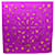 Hermès Carré 90 Purple Silk  ref.796078