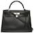 Hermès Kelly Black Leather  ref.796316