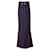 Alexander Mcqueen Tie-Accented Maxi Skirt  Purple Acetate Cellulose fibre  ref.796416