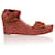 Espadrillas con zeppa di Hermès Marrone Pelle