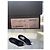 Yves Saint Laurent Torre 110 DÉCOLLETÉ NERO SATINATO E CRISTALLI BIANCHI Metallico - vista 3