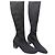 Autre Marque Was für Bottes FW18WF357L-Jacquard Schwarz