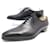 NEW JM WESTON RICHELIEU CYCLING SHOES 496 10.5E 44.5 wide 45 SHOES Black Leather  ref.797137